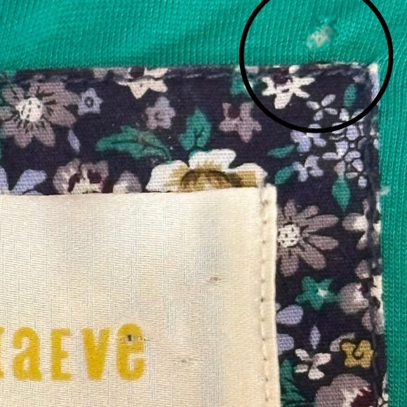 Anthropologie MAEVE Boho Green Floral Dress Sz. 8 - Picture 12 of 13